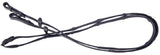 Platinum Softy Padded Leather Reins with Hook Studs