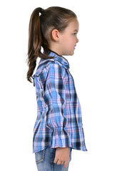 Pure Western Girl's Shiloh LS Shirt