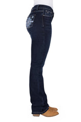 Pure Western Women's Lyn Relaxed Rider Jean - 36"