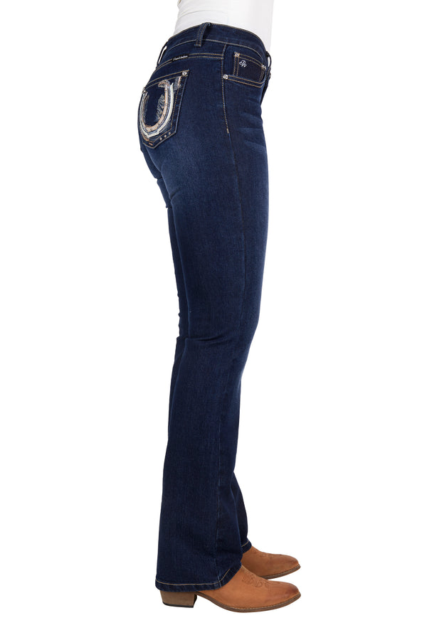 Pure Western Womens Azalee Boot Cut Jean - 34"