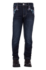 Pure Western Girl's Madison Slim Leg Jean