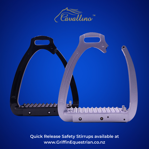 Cavallino Quick Release Safety Stirrups