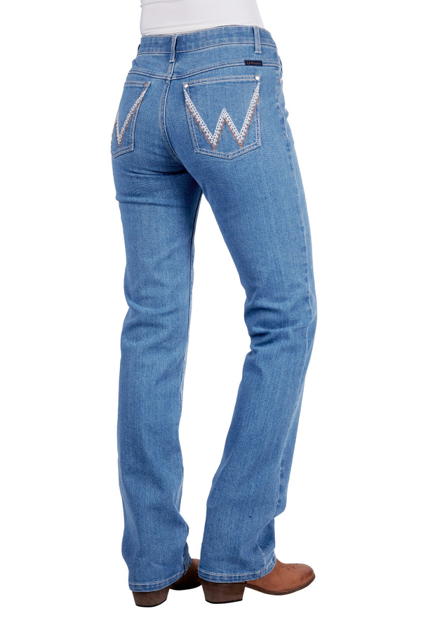 Wrangler - Austin Women's Ultimate Riding Jean - Q Baby - 34" Leg