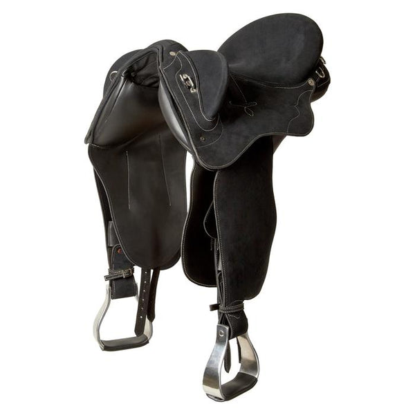Syd Hill Premium Stock Saddle with Swinging Fender - Synthetic - SHX Adjustable Tree