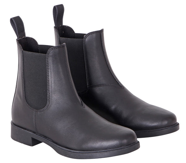 Cavallino Vegan Leather Jodhpur Boots in Black