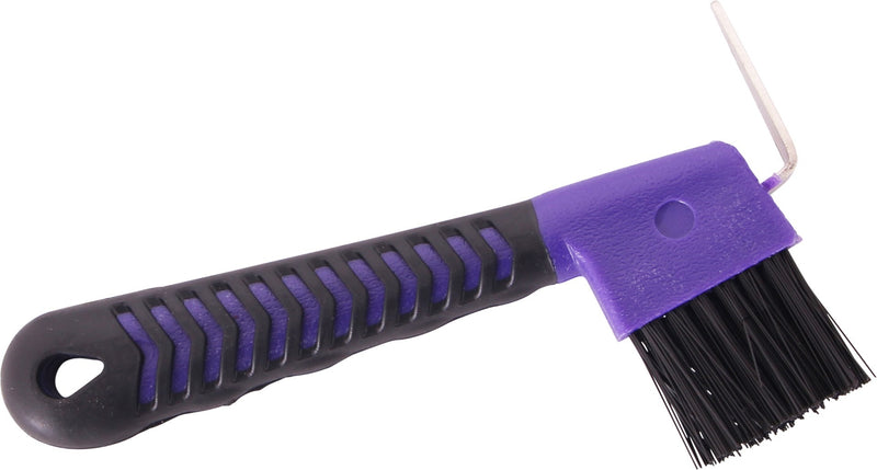 Blue Tag Rubber Grip Hoof Pick And Brush