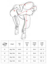 Syd Hill Fitzroy Half Breed Saddle - SHX Adjustable Tree