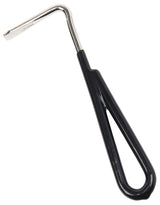 Black Zilco PVC Coated Hoof Pick