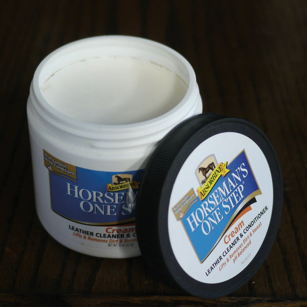 Absorbine Horseman’s One Step Cream Leather Cleaner & Conditioner