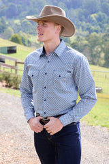 Pure Western Mens Mark LS Shirt