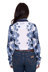 Wrangler Women's Linda Print Long Sleeve Shirt