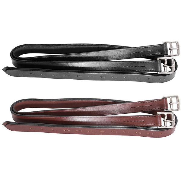 Double Hill Stockman Stirrup Leathers 32mm
