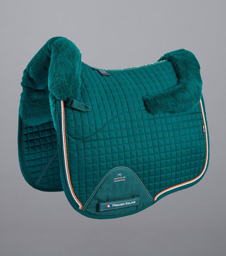 Premier Equine Close Contact Merino Wool European Saddle Pad - Dressage Square