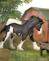 CollectA Clydesdale Stallion - Black Sabino