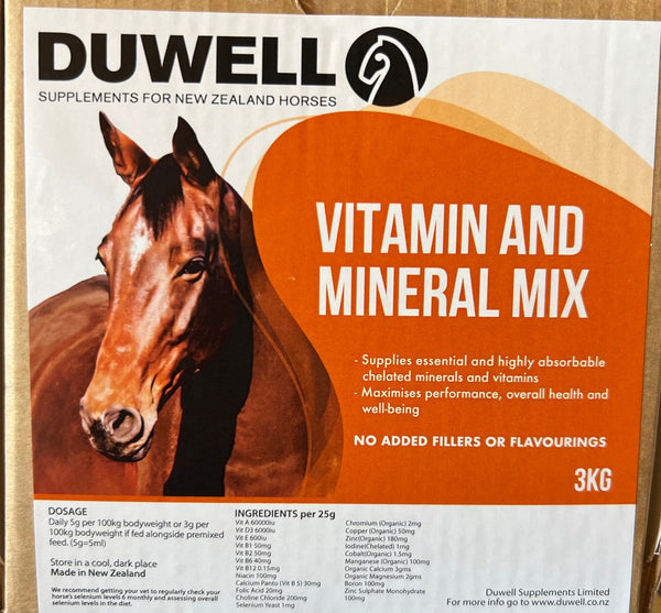 Duwell Organic Mineral & Vitamin Mix