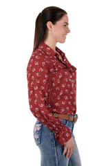 Pure Western Women's Nylah LS Shirt