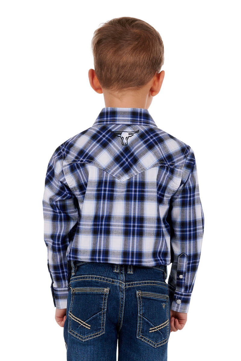 Pure Western Boy's Mitchell LS Shirt