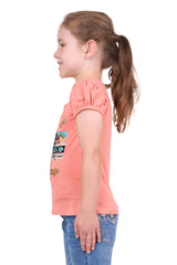 PURE WESTERN GIRL’S CANDICE SHORT SLEEVE TEE