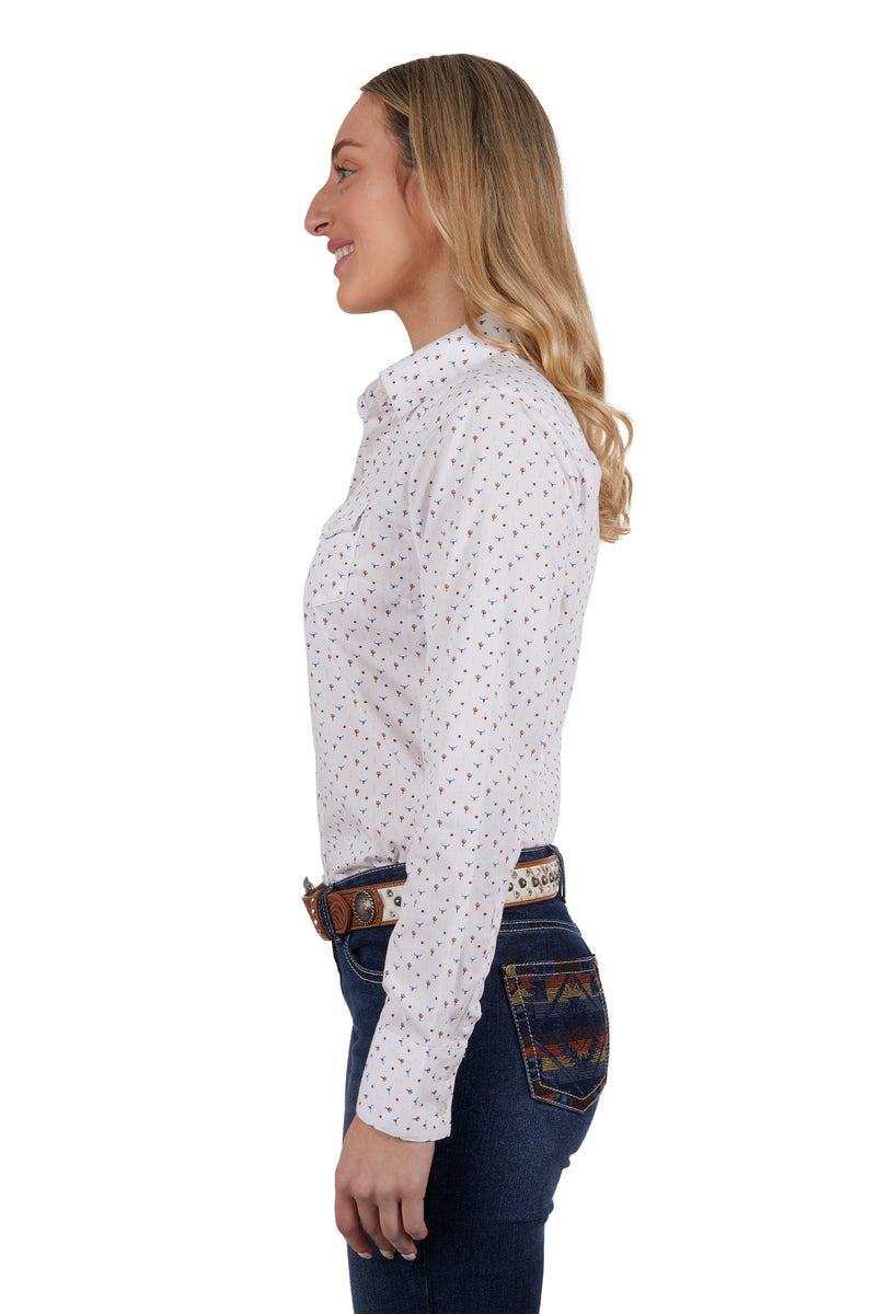 Pure Western Womens Clara LS Shirt