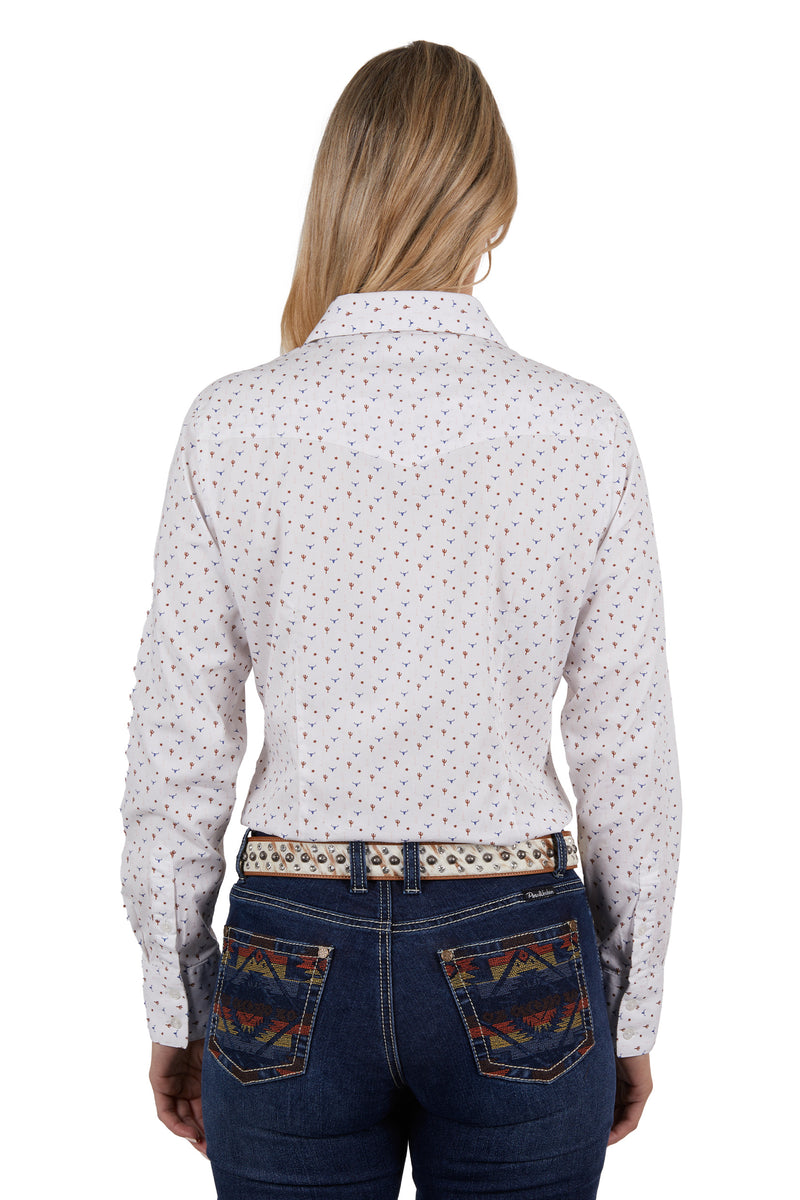 Pure Western Womens Clara LS Shirt