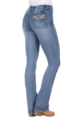 Pure Western Women's Nina High Waisted Boot Cut Jean 34” Leg