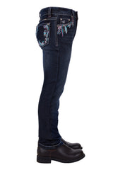 Pure Western Girl's Madison Slim Leg Jean