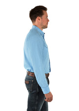 Wrangler Clifton Logo Long Sleeve Western Shirt