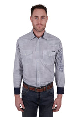 Wrangler Mens Clinton Logo Long Sleeve Shirt