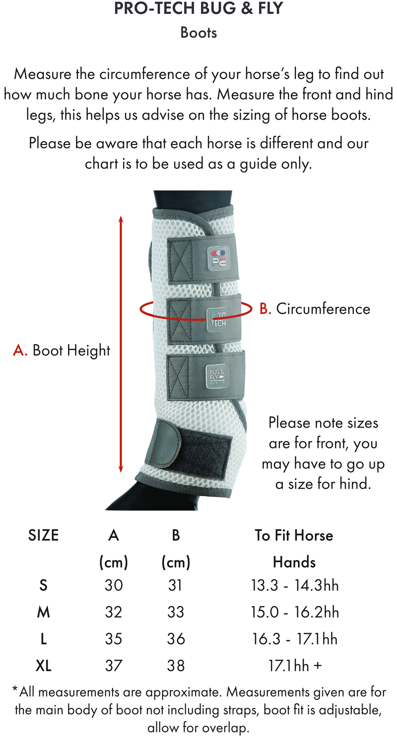 Premier Equine Pro-Tech Bug & Fly Boots