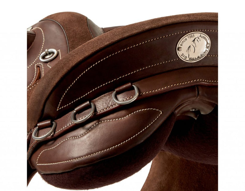 Syd Hill Premium Stock Saddle - Leather - SHX Adjustable Tree