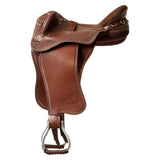 Syd Hill Premium Stock Saddle with Swinging Fender - Leather - SHX Adjustable Tree