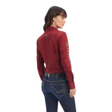 Ariat Team Kirby Stretch Shirt - Rouge Red