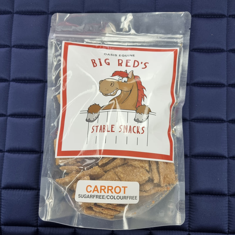 Big Reds Stable Snacks Carrot Sugar Free 400g bag