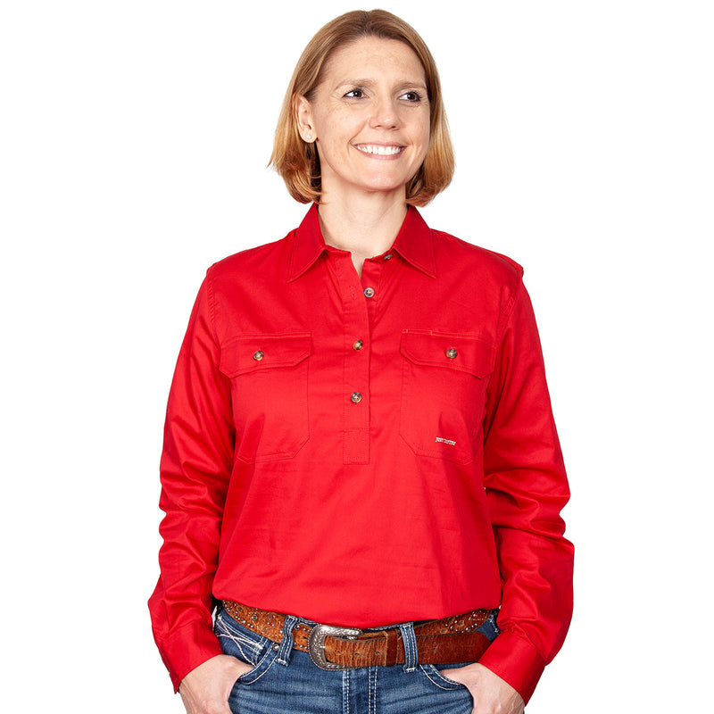 Just Country Jahna - 1/2 Button - Womens