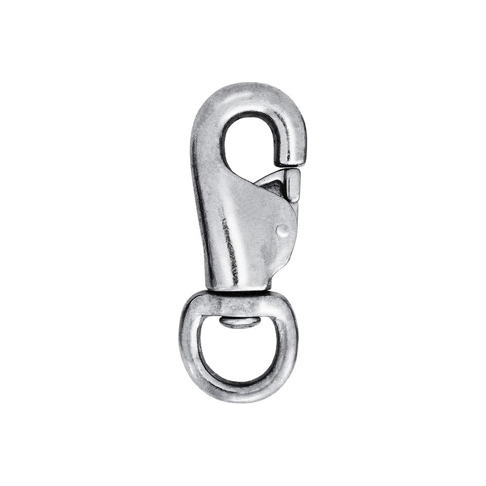 Nickle Plated Bull Snap – Griffin Equestrian