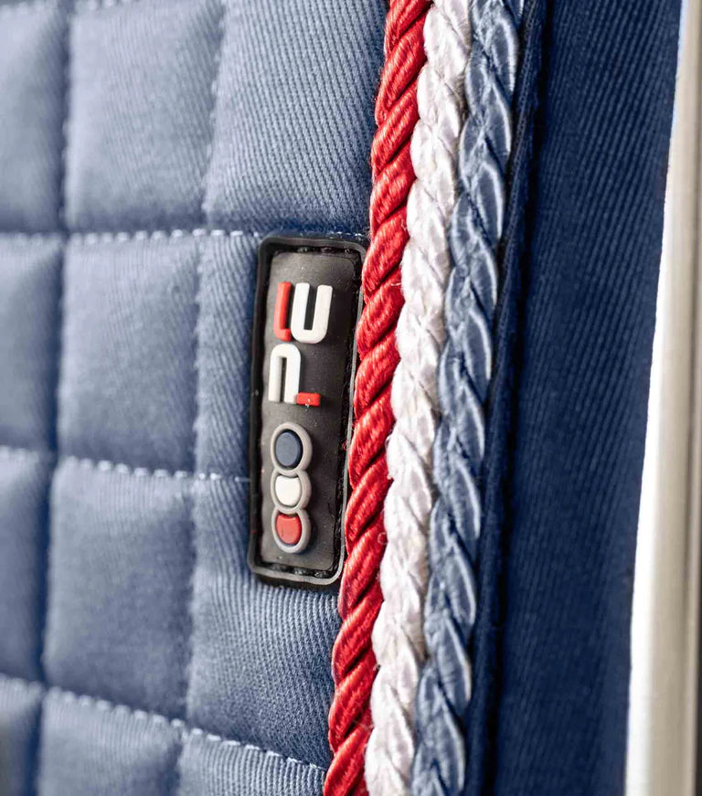 Premier Equine Close Contact European Cotton Saddle Pad - Dressage Square