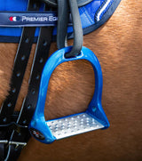 Blue Premier Equine Jopollo Aluminium Performance Stirrups