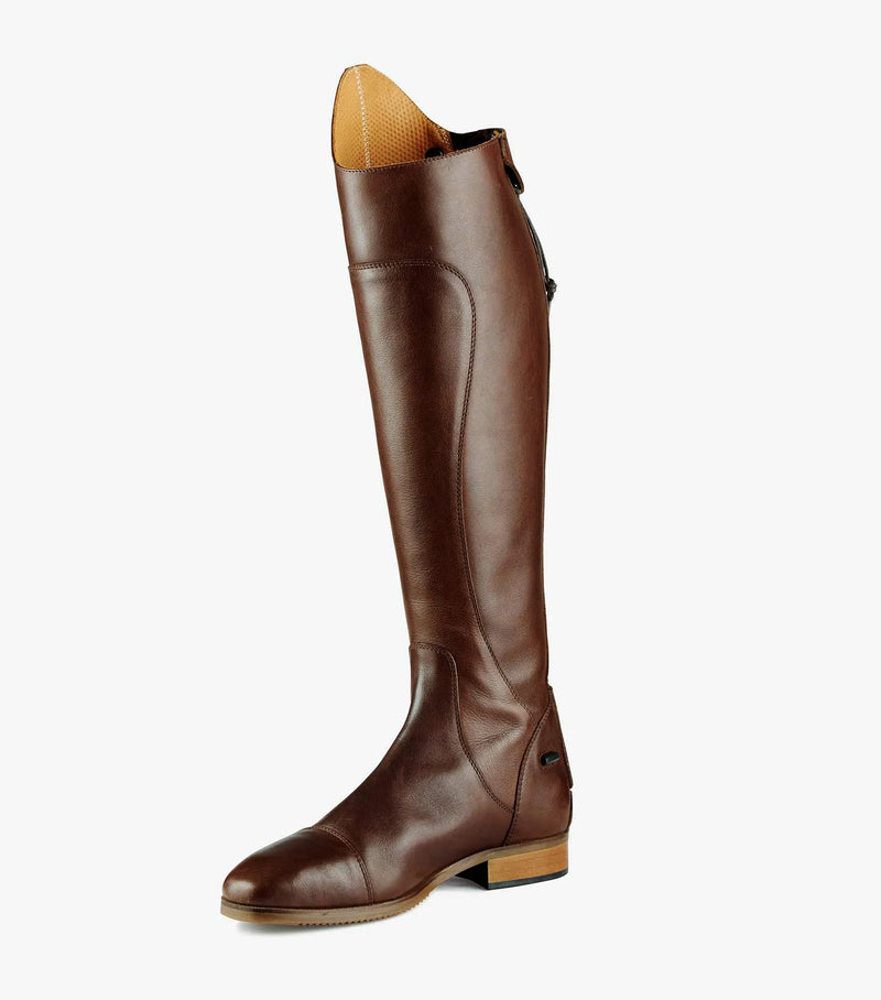 Ladies long leather riding on sale boots