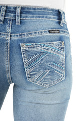 Pure Western Criss Cross Relaxed Rider Jean - 36"