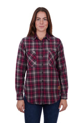Dux-Bak Wellington Thermal Check 2-Pocket Long Sleeve Shirt