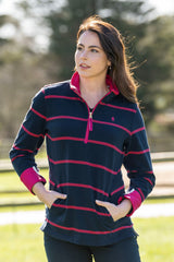 Thomas Cook Nicole Stripe Zip Rugby