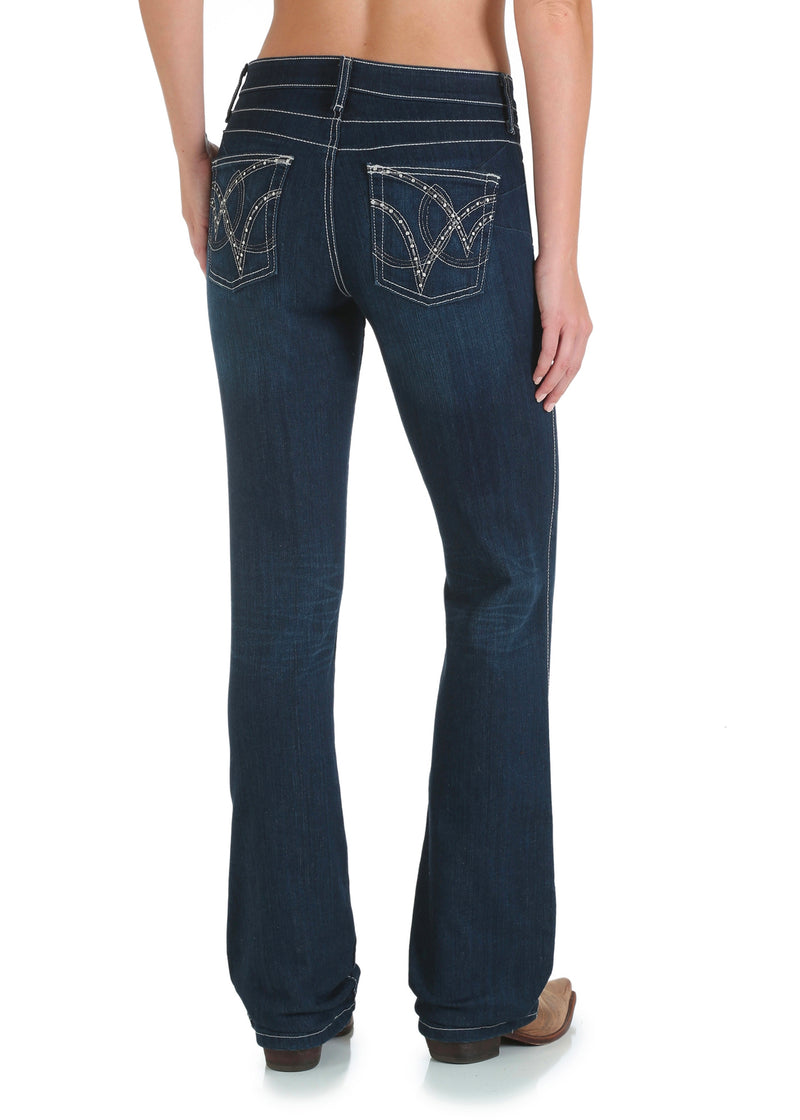 WRANGLER - WOMENS ULTIMATE RIDING JEAN - Q BABY BOOTY