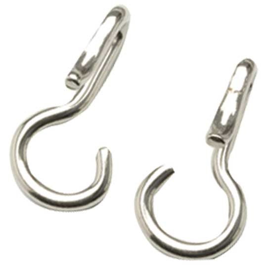 Zilco Stainless Steel Curb Hooks (Pair)