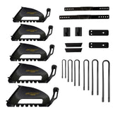 Scootboot Adjust and Theraride fitting kit with sizing shells and straps